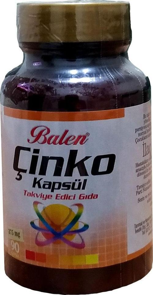 Çinko 375Mg 90 Kapsül