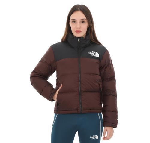 F0A3XEOLOS1-R The North Face W 1996 Retro Nuptse Jacket Erkek Mont Bordo