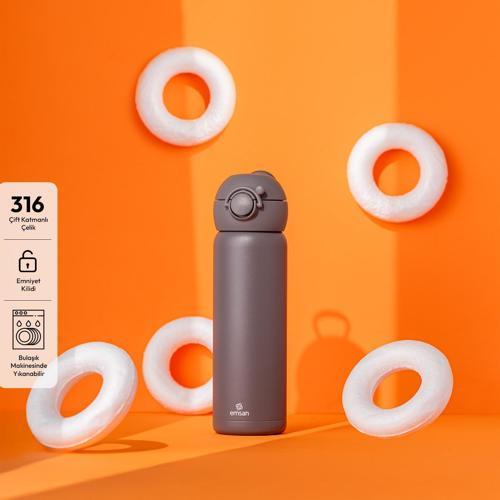 Terry Termos Siyah 500 ml