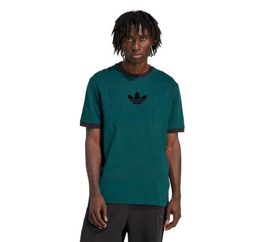 JX1513-E adidas Oversize Tee Erkek T-Shirt Yeşil