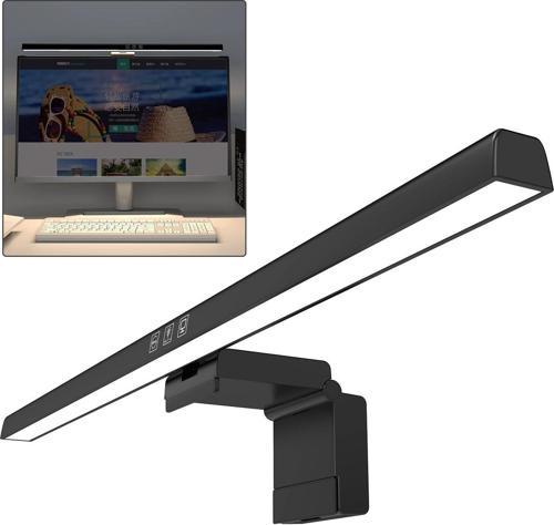 Ga59 Monitör Montajlı Masa Lambası 200 Lümen 6000K LED USB Enerji İle Çalışır 50 Cm Boyunda