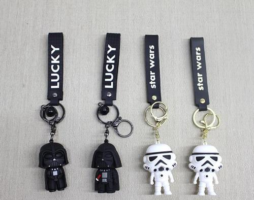 Büro Ev Ofis Hediyesi için Silikon Star Wars Anahtarlık