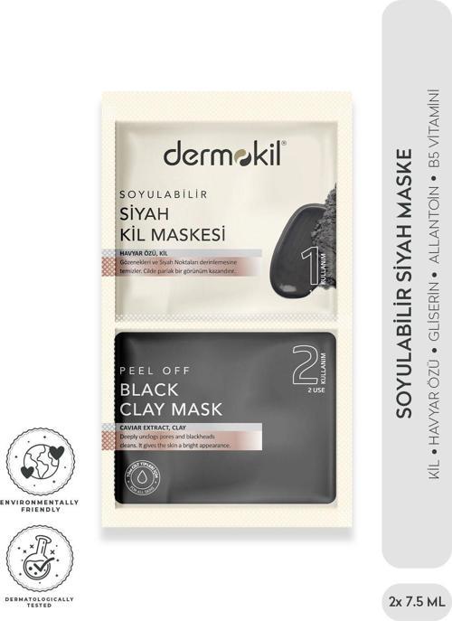 SOYULABİLİR SİYAH MASKE 2'Lİ 7,5 ML
