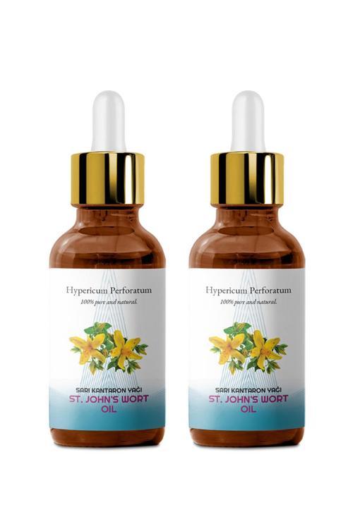 %100 Doğal Sarı Kantaron Yağı 50 ml 2 Adet