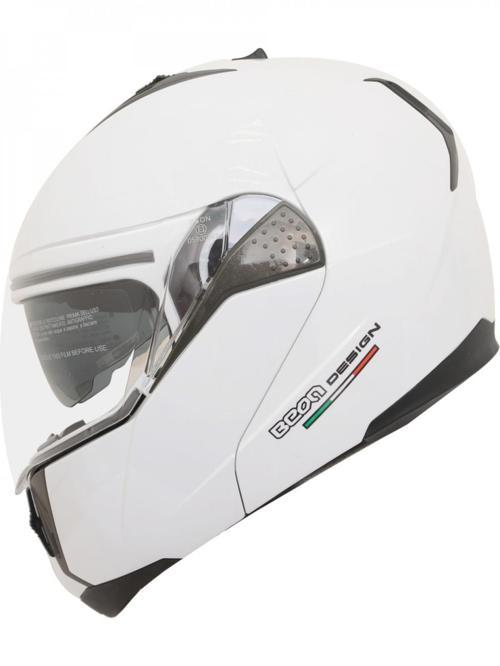 Çene Açılır Kask Beyaz (b700 - B-shock)