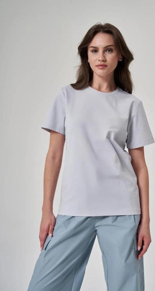 Kadın Buz Mavisi Tişört 1522110