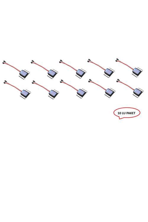 10 Adet Ayna Arkası On-Off Dimmer Dokunmatik Sensör 1 Key - 12-24V - 8,33A - 100W