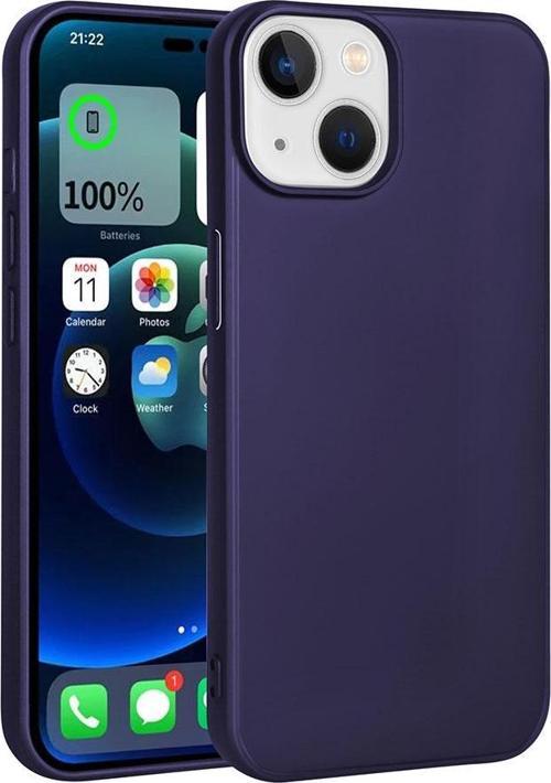 iPhone 13 Uyumlu Renk Atmaz Yumuşak Esnek Premium Silikon Kapak