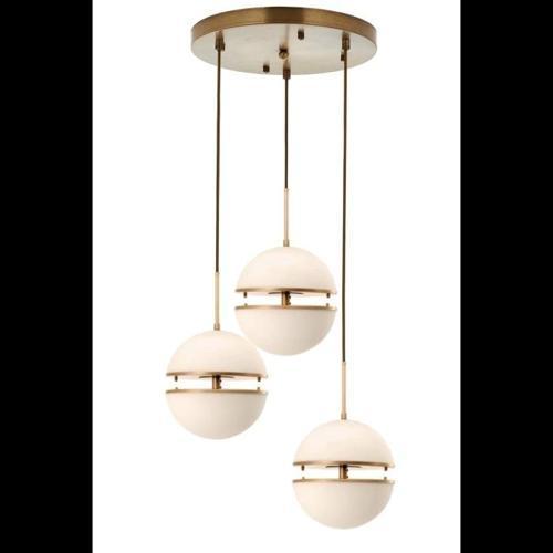 LEDLİ ÜÇLÜ YUVARLAK AVİZE A-167-3