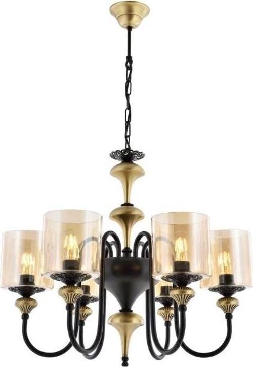 ALTILI SİYAH KLASİK AVİZE A-461-6