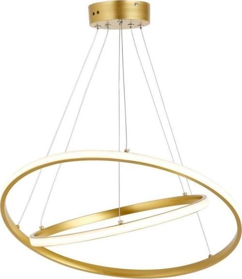 30-40 Eskitme Led Avize Gold