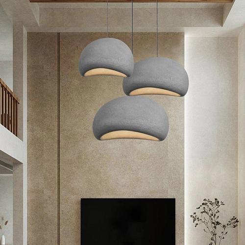 Beton Sarkıt Avize 3'lü Modern Tasarım 30-40-50 Set