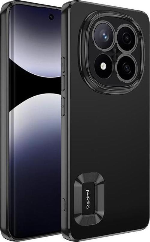 Xiaomi Redmi Note 14 Pro 4G Uyumlu Kamera Korumalı Logo Yeri Açık Lazer Lesim Silikon Kılıf