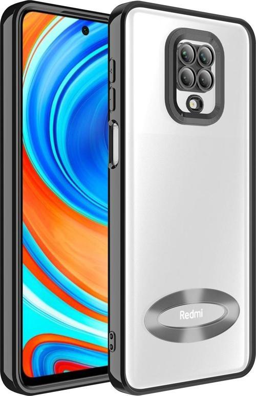 Xiaomi Redmi Note 9S Uyumlu Kamera Korumalı Logo Yeri Açık Lazer Lesim Silikon Kılıf