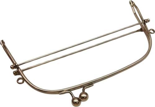 22 Cm Gümüş Renk Oval D Model Çanta Klipsi, Çanta  Bursu