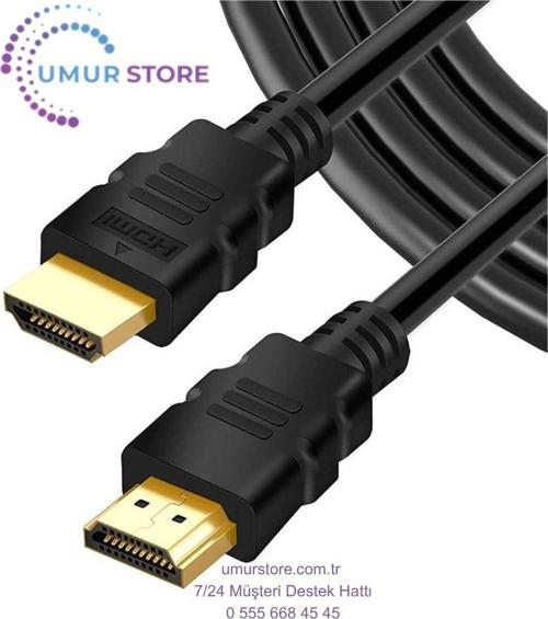 1 Metre Hdmi Kablo - V1.4b - Full Hd 3d 1080p 144hz - Görüntü, Ses Ve Internet Aktarım Premium Hdmi 