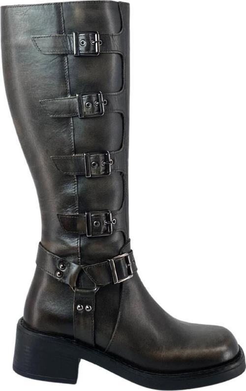 ni 26105455 Hakiki Deri Kadın Çizme