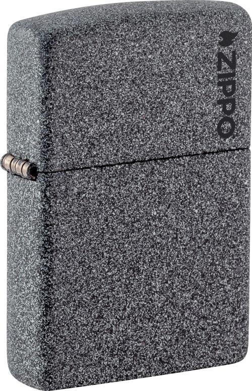 Iron Stone Black Logo Dizayn Çakmak