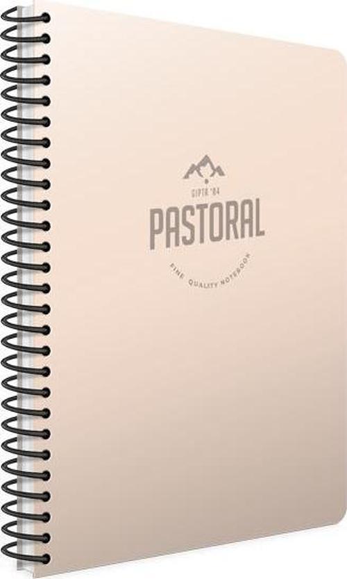 Pastoral Defter Çizgili Spralli Plastik Kapak Defter A4 60 Yaprak