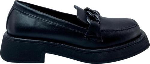 ni 2610556D Hakiki Deri Kadın Loafer Ayakkabı