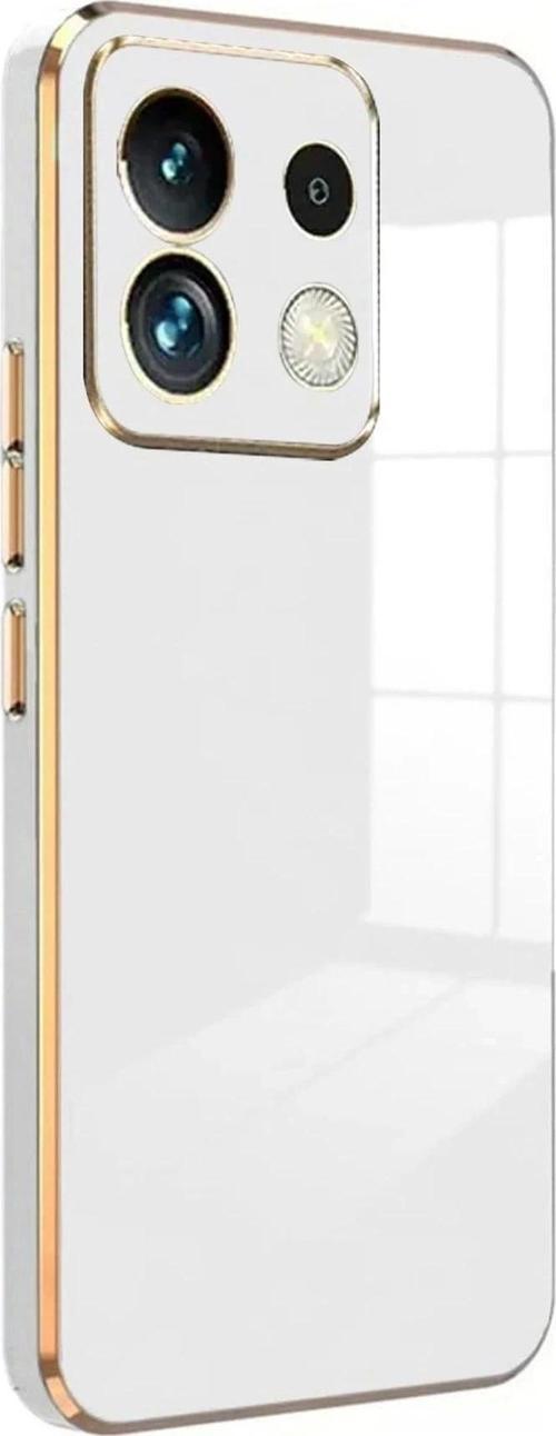 Xiaomi Poco M6 Pro 4G Kılıf Volet Silikon - Beyaz