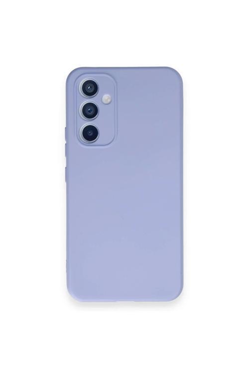 Samsung Galaxy A54 5G Kılıf Nano içi Kadife Silikon - Lila
