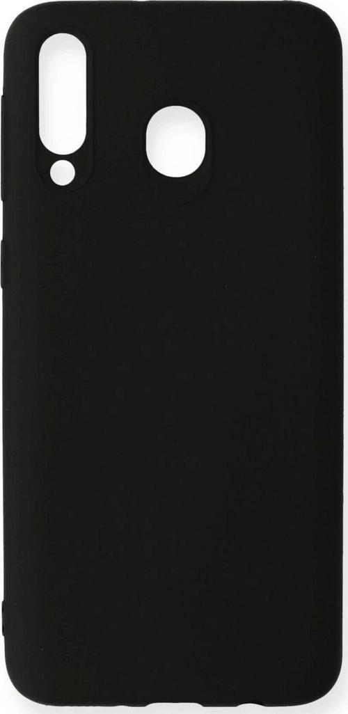 Samsung Galaxy M30 Kılıf First Silikon - Siyah