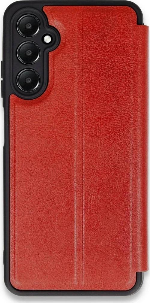 Samsung Galaxy A55 5G Kılıf Flip Cover - Kırmızı