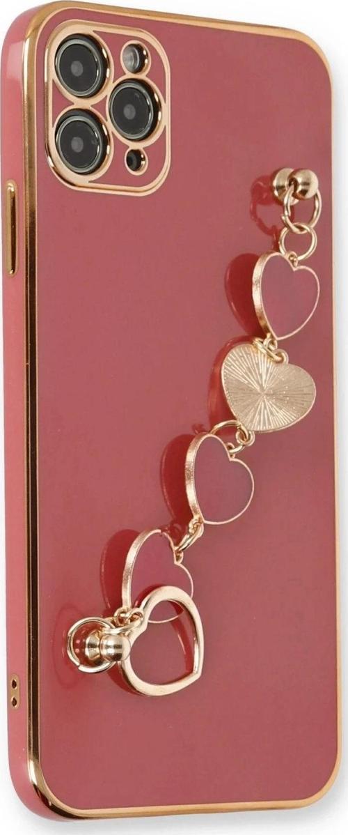 iPhone 11 Pro Kılıf Esila Silikon - Kırmızı