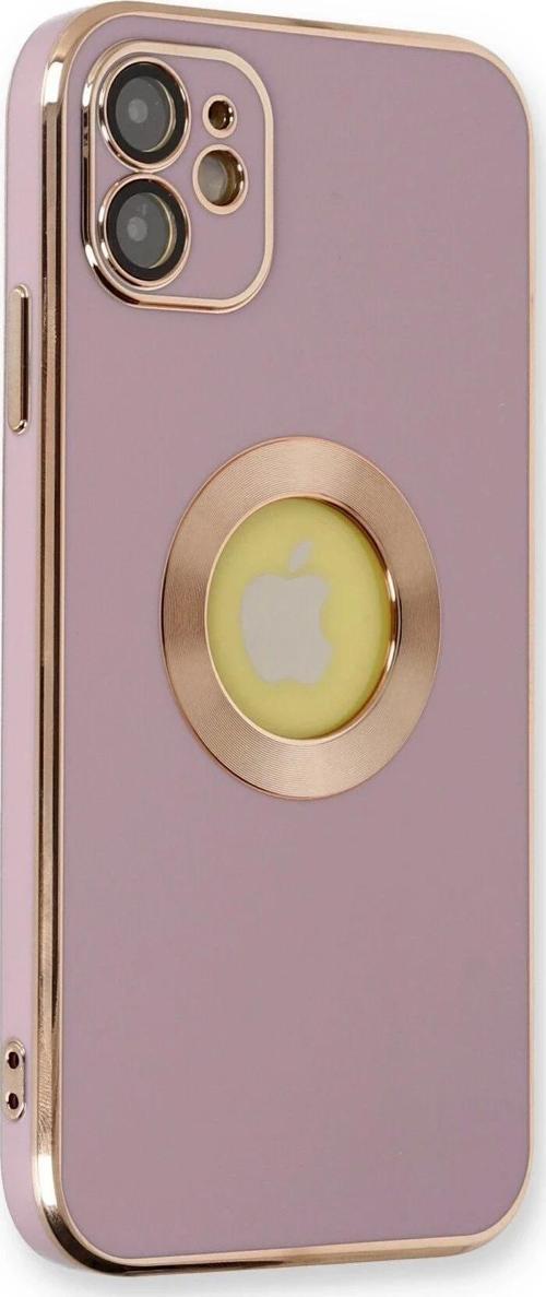 iPhone 12 Kılıf Store Silikon - Mor