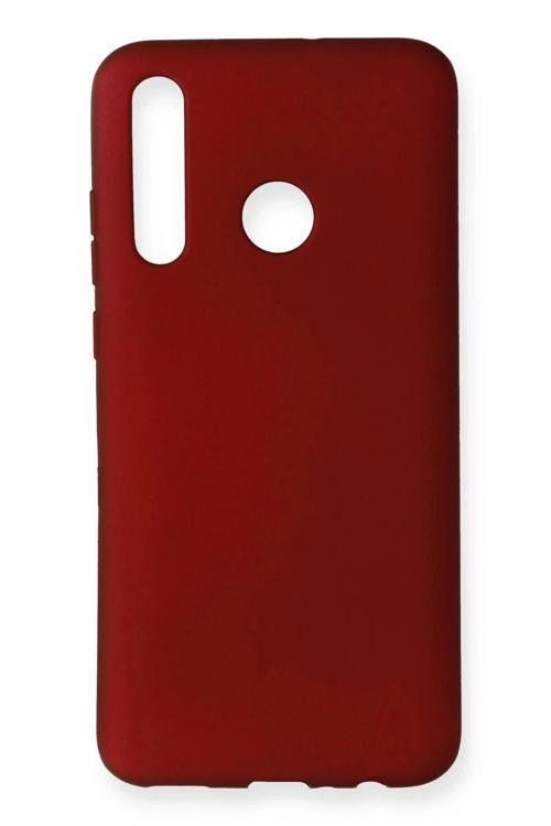 Huawei Honor 20 Lite Kılıf First Silikon - Bordo