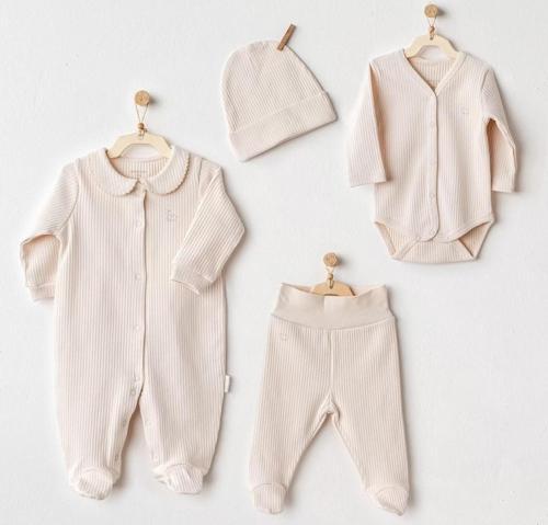 Bear Time 4'lü Hastane Çıkışı Light Beige