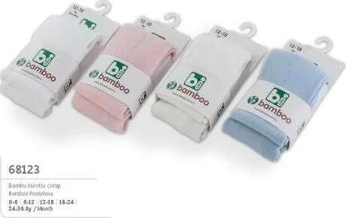 Bambu Külotlu Çorap  Naturel