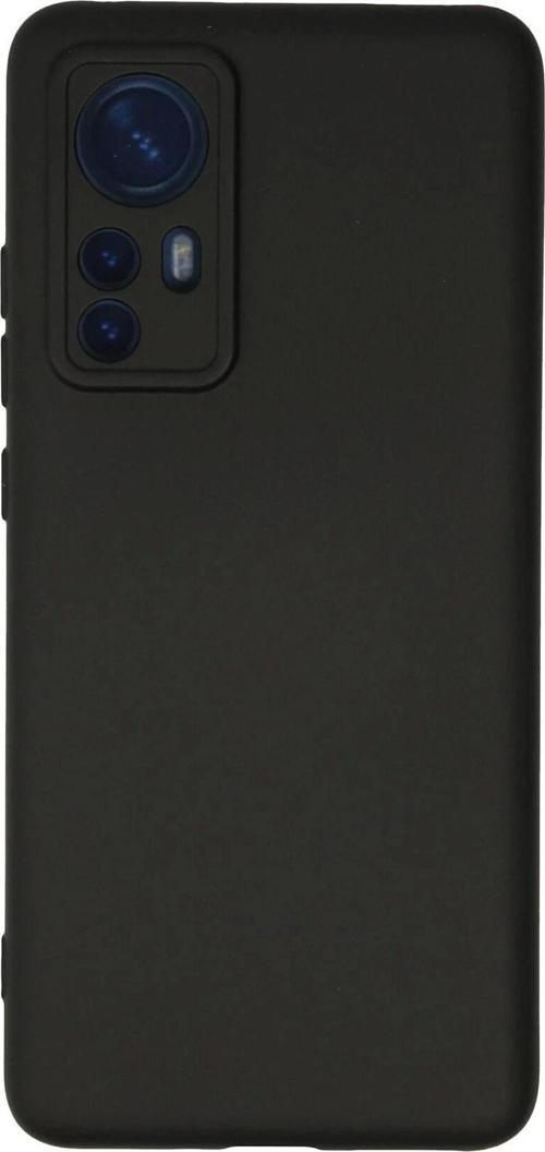 Xiaomi Mi 12 Kılıf Nano içi Kadife Silikon - Siyah