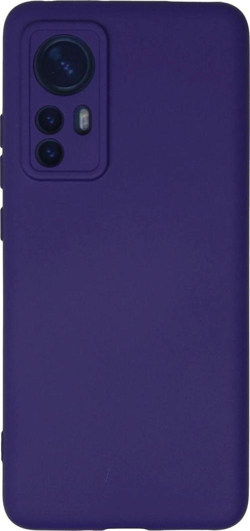 Xiaomi Mi 12 Kılıf Nano içi Kadife Silikon - Mor