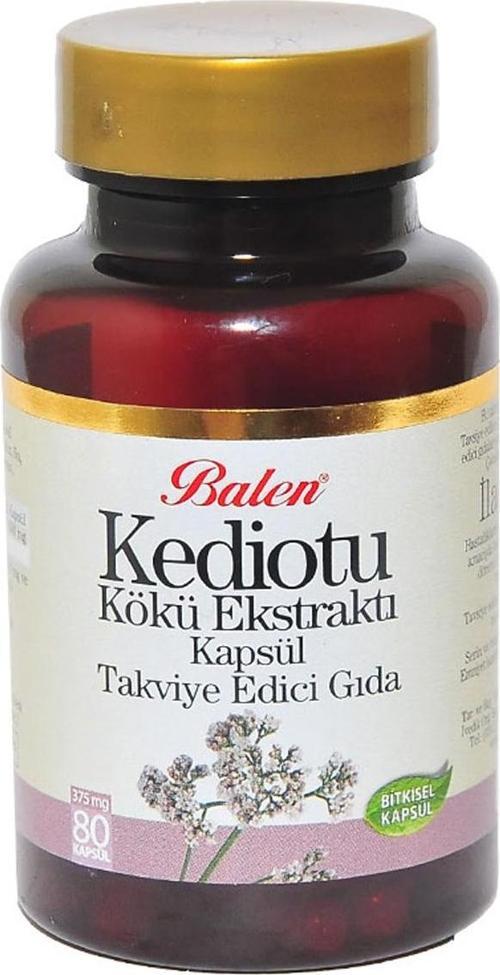Kediotu Kökü Ekstraktı 80 Kapsül