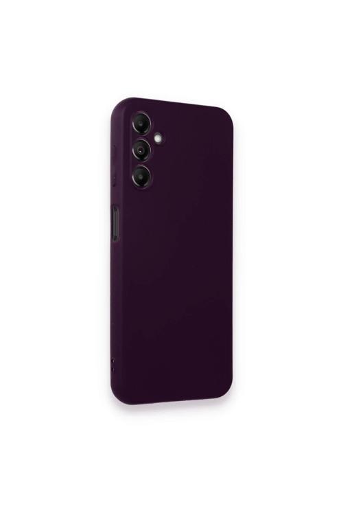 Samsung Galaxy A24 4G Kılıf First Silikon - Mor