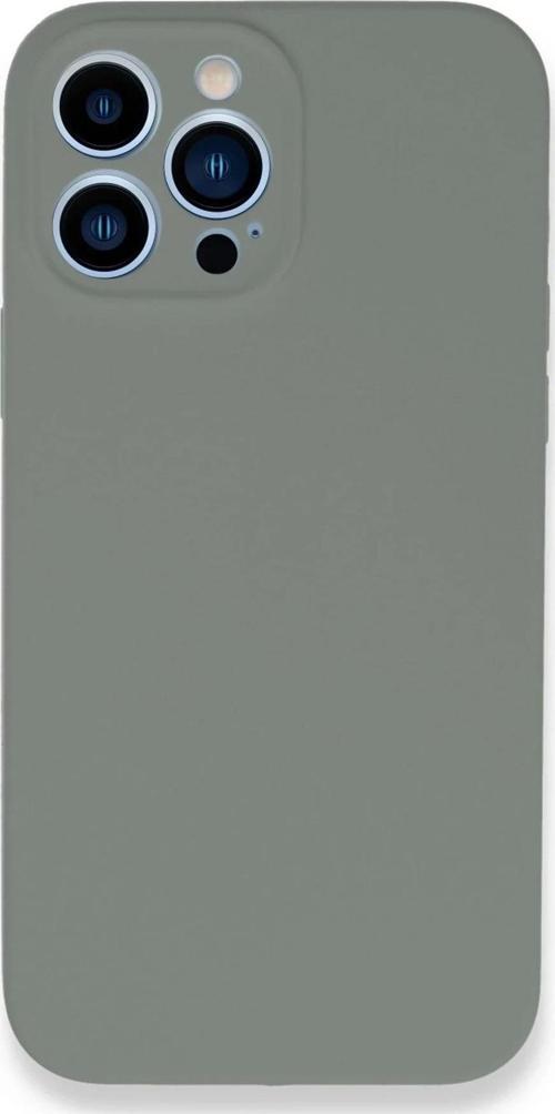 iPhone 13 Pro Max Kılıf Lansman Legant Silikon - Gri
