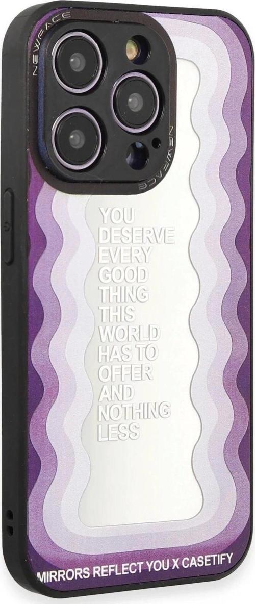 iPhone 12 Pro Kılıf Mirror Desenli Kapak - Mirror - 5