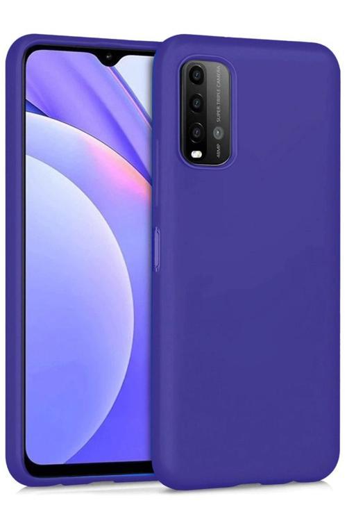 Xiaomi Redmi 9T Kılıf Nano içi Kadife Silikon - Mor