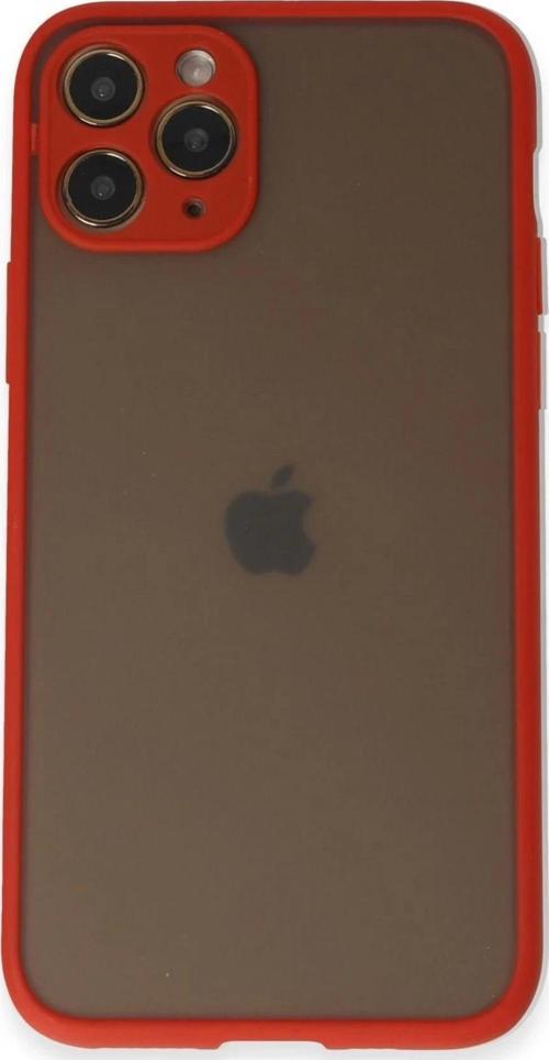 iPhone 11 Pro Kılıf Montreal Silikon Kapak - Kırmızı