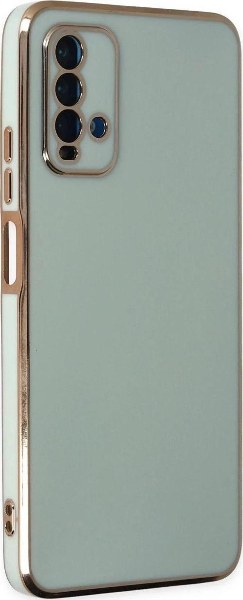 Xiaomi Redmi 9T Kılıf Volet Silikon - Açık Yeşil