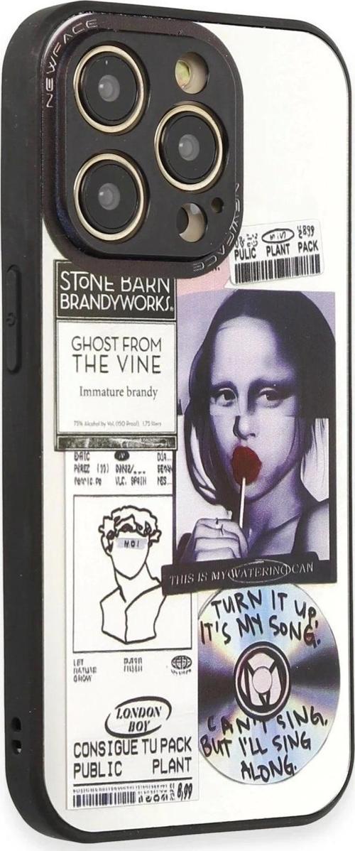 iPhone 14 Pro Kılıf Mirror Desenli Kapak - Mirror - 2