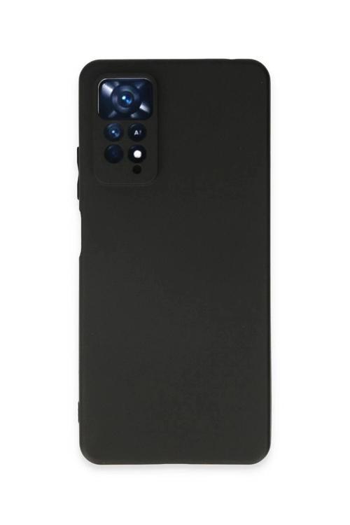Xiaomi Redmi Note 11 Kılıf First Silikon - Siyah