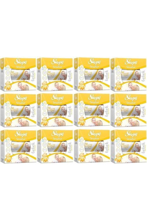 Sensitive Islak Havlu 50 Yaprak 36'lı Set