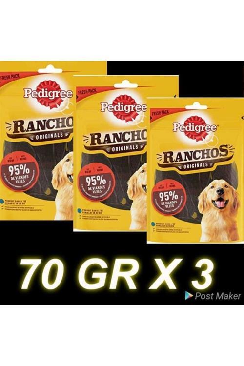 Ranchos Sığır Etli 70 Gr 3 Adet