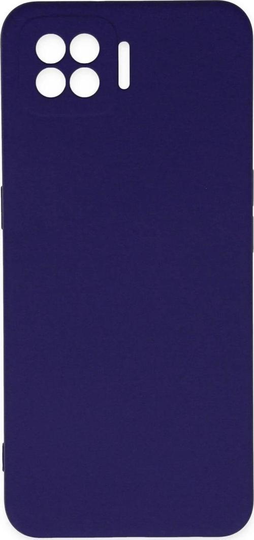 Oppo A73 Kılıf Nano içi Kadife Silikon - Mor