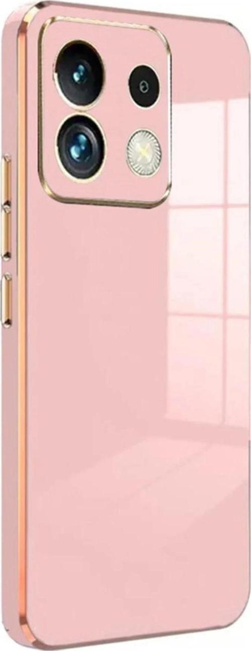 Xiaomi Redmi Note 13 4G Kılıf Volet Silikon - Pembe