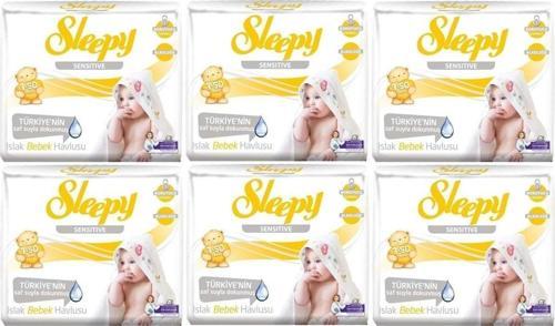 Islak Havlu Mendil 50 Yaprak 18 Li Set Sensitive