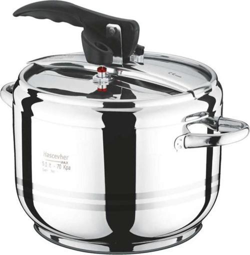  Home Perfect 5 Litre Klasik Çelik Düdüklü Tencere